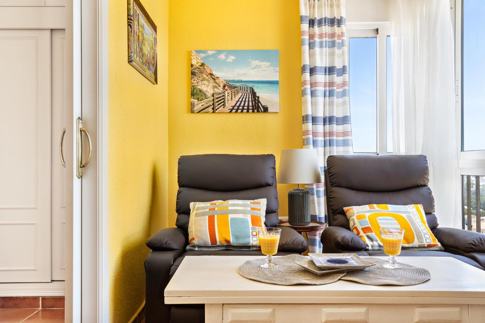 Cosy, Seaview Apartment, Close To Beach And Bars -Edificio Rhin Campoamor Exterior foto